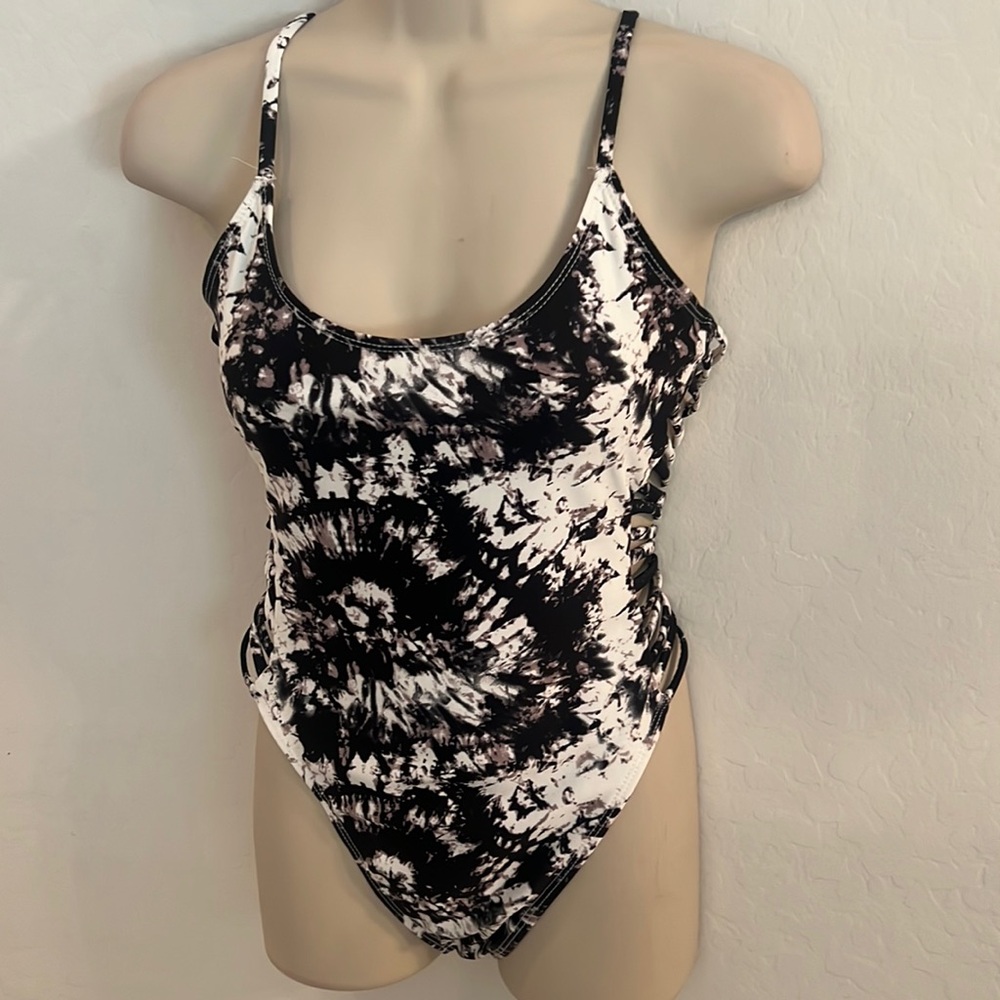 Tie Died One Piece Swimsuit